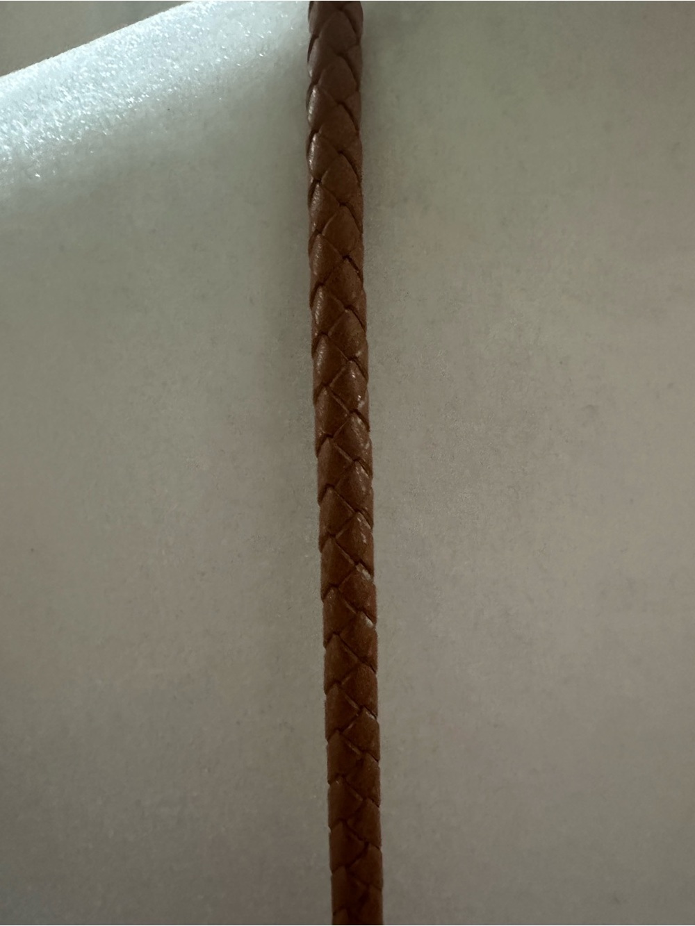 J. McLaughlin Round Woven Crossbody in Tan and Cognac - Picture 10 of 16